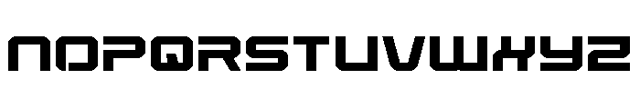 Star Eagle 2 Bold Expanded Font UPPERCASE