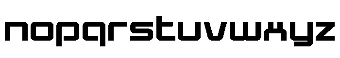 Star Eagle 2 Bold Expanded Font LOWERCASE