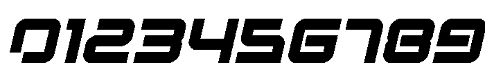 Star Eagle 2 Bold Semi-Italic Font OTHER CHARS