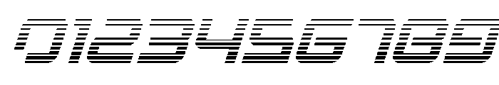 Star Eagle 2 Gradient Italic Font OTHER CHARS