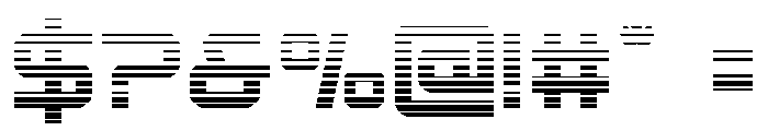 Star Eagle 2 Gradient Font OTHER CHARS