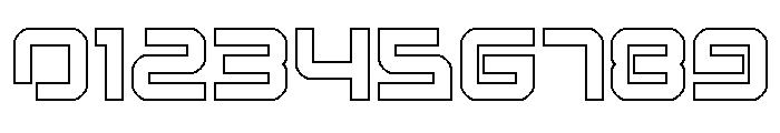 Star Eagle 2 Outline Font OTHER CHARS