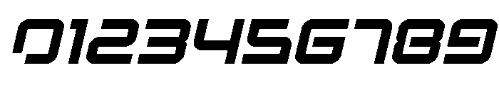 Star Eagle 2 Semi-Italic Font OTHER CHARS