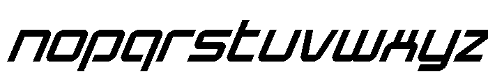 Star Eagle 2 Super-Italic Font LOWERCASE