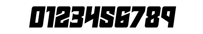 Star Guard Semi-Italic Font OTHER CHARS