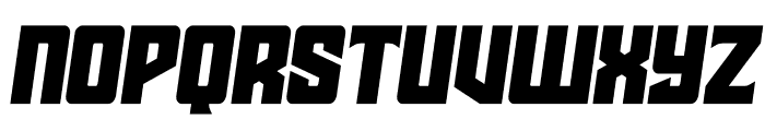 Star Guard Semi-Italic Font UPPERCASE