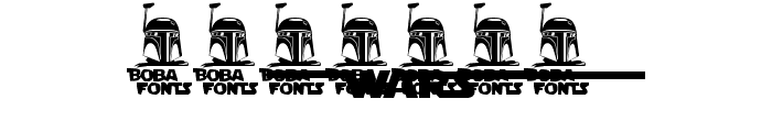 Star Jedi Logo DoubleLine2 Font OTHER CHARS