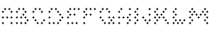 Star Minor Font UPPERCASE