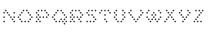 Star Minor Font UPPERCASE