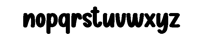 Star Shine Font LOWERCASE