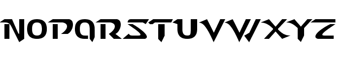 Starcraft Normal Font LOWERCASE