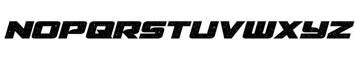 Starcruiser Expanded Italic Font LOWERCASE