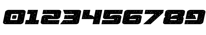 Starcruiser Expanded Semi-Italic Font OTHER CHARS