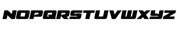 Starcruiser Expanded Semi-Italic Font LOWERCASE