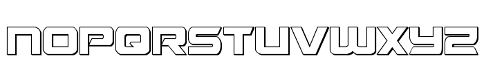 Starduster 3D Regular Font UPPERCASE