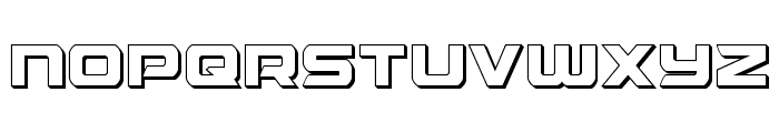 Starduster 3D Font LOWERCASE