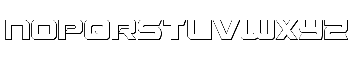 Starduster 3D Font UPPERCASE