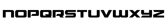 Starduster Expanded Font LOWERCASE