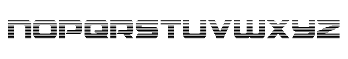 Starduster Gradient Font LOWERCASE