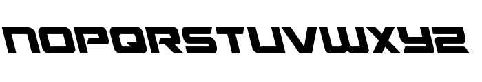 Starduster Leftalic Font UPPERCASE