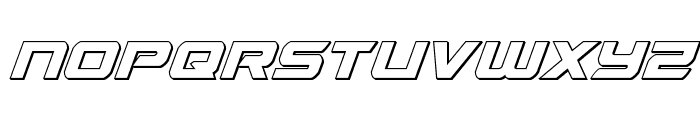 Starduster Outline Italic Font UPPERCASE