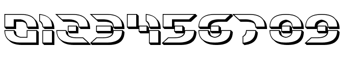 Starfighter 3D Font OTHER CHARS