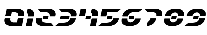 Starfighter Bold Semi-Italic Font OTHER CHARS