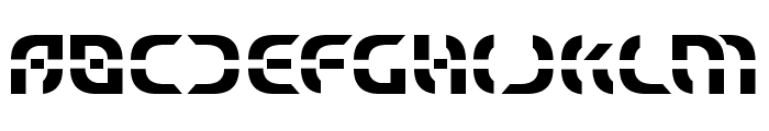 Starfighter Condensed Font LOWERCASE