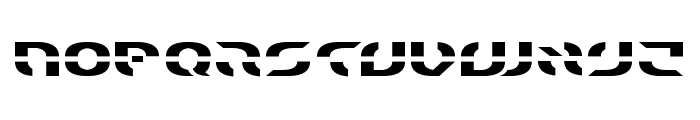 Starfighter Expanded Font LOWERCASE