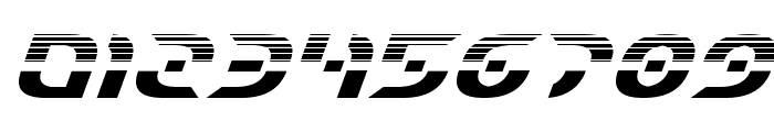 Starfighter Halftone Italic Font OTHER CHARS