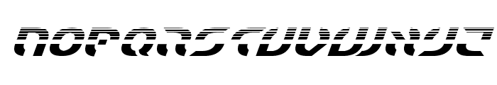 Starfighter Halftone Italic Font LOWERCASE