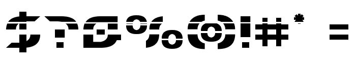 Starfighter Laser Font OTHER CHARS