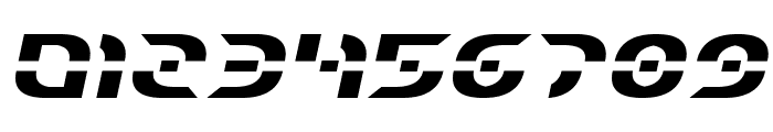 Starfighter Semi-Italic Font OTHER CHARS