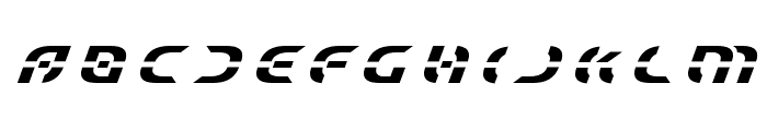 Starfighter Title Italic Font LOWERCASE