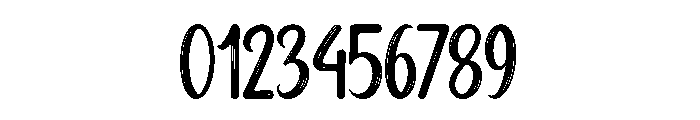 Starlight Brush Font OTHER CHARS