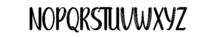 Starlight Brush Font UPPERCASE