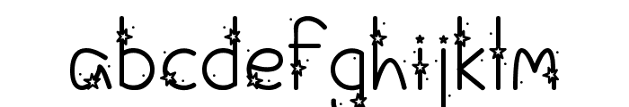 Starry-Fayez Font LOWERCASE