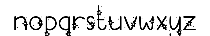 Starry-Fayez Font LOWERCASE