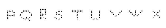 Starstruck Regular Font UPPERCASE