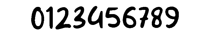 Start Kick Font OTHER CHARS