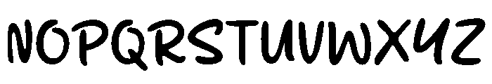 Start Kick Font UPPERCASE