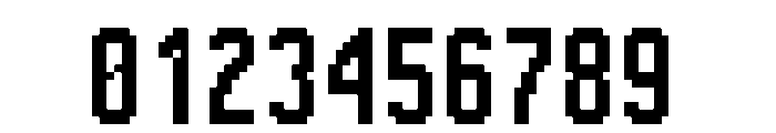 Starting Machine Font OTHER CHARS