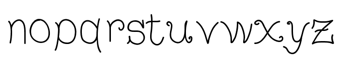 StateOfWhimsy Font LOWERCASE