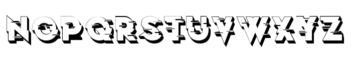 Static Regular Font UPPERCASE