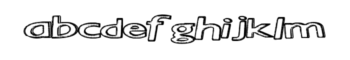 StaticHeights Font LOWERCASE