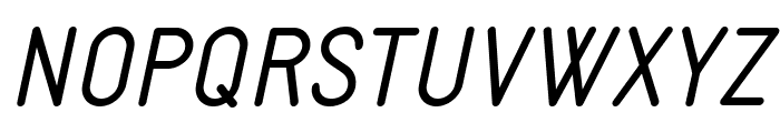 StaticItalic Font UPPERCASE