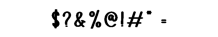 Stay Good Font OTHER CHARS