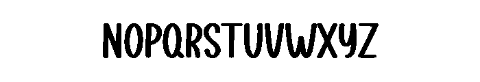 Stay Good Font UPPERCASE