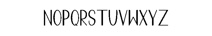 Stay Humble Font LOWERCASE