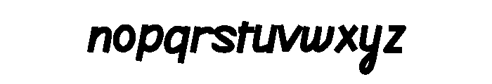 Stay Safe Regular Font LOWERCASE